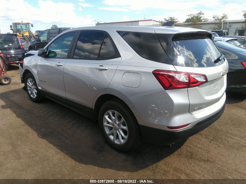 2021 CHEVROLET EQUINOX LS VIN: 3GNAXHEV5MS164837