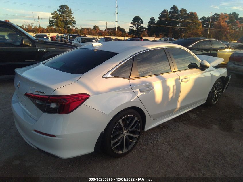 2022 HONDA CIVIC SEDAN TOURING VIN: 2HGFE1F99NH326830