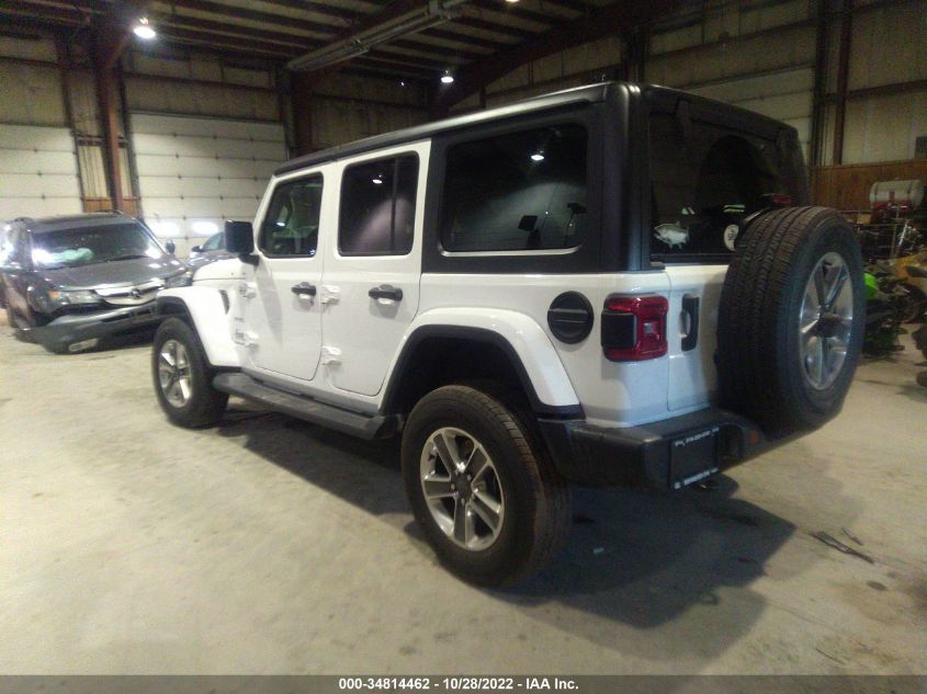 2023 JEEP WRANGLER SAHARA VIN: 1C4HJXEG6PW501626