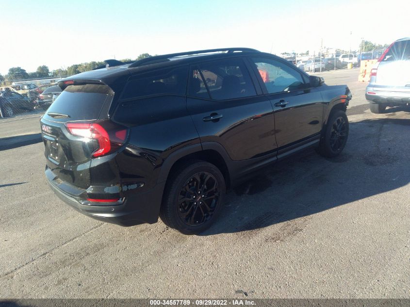 2022 GMC TERRAIN SLE VIN: 3GKALMEV4NL236088