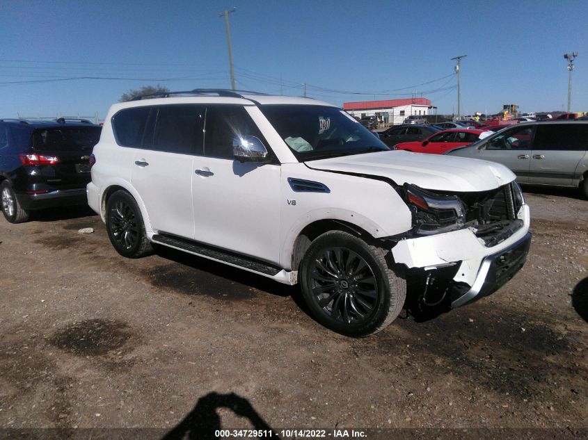 2021 NISSAN ARMADA PLATINUM VIN: JN8AY2DA9M9374401