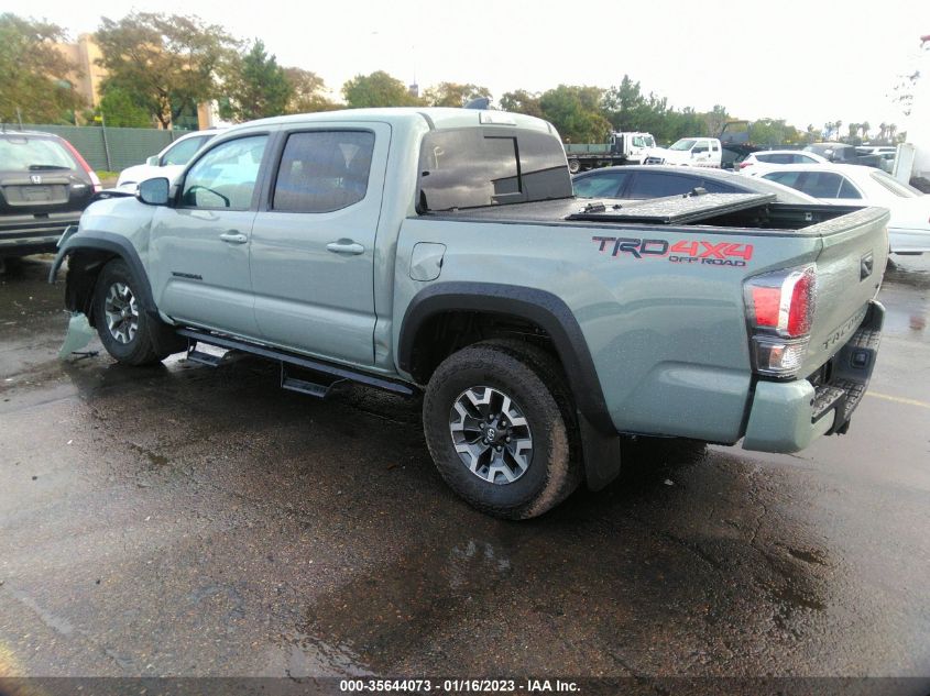 2022 TOYOTA TACOMA 4WD SR/SR5/TRD SPORT VIN: 3TMCZ5AN6NM527507