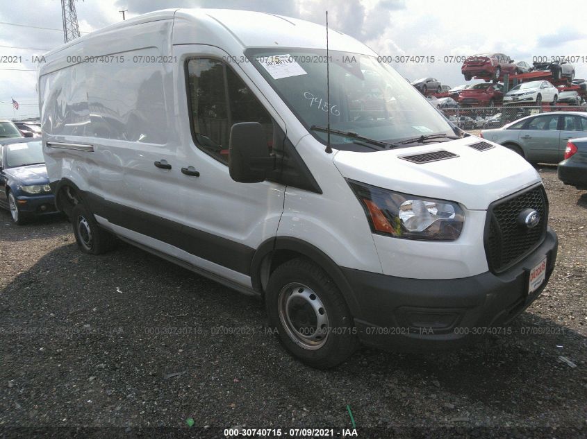 2021 FORD TRANSIT CARGO VAN VIN: 1FTBR1C8XMKA11149