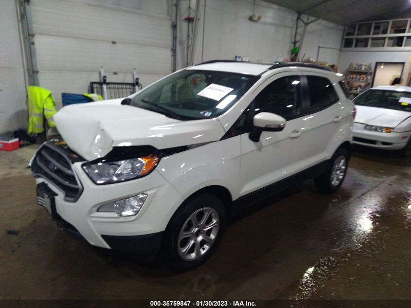 2021 FORD ECOSPORT SE VIN: MAJ6S3GL3MC410050