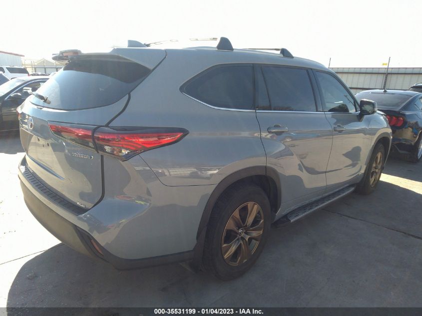 2022 TOYOTA HIGHLANDER HYBRID BRONZE EDITION VIN: 5TDABRCH9NS560060