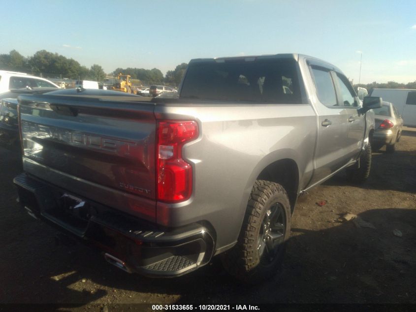 2021 CHEVROLET SILVERADO 1500 CUSTOM TRAIL BOSS VIN: 1GCPYCEF5MZ246260