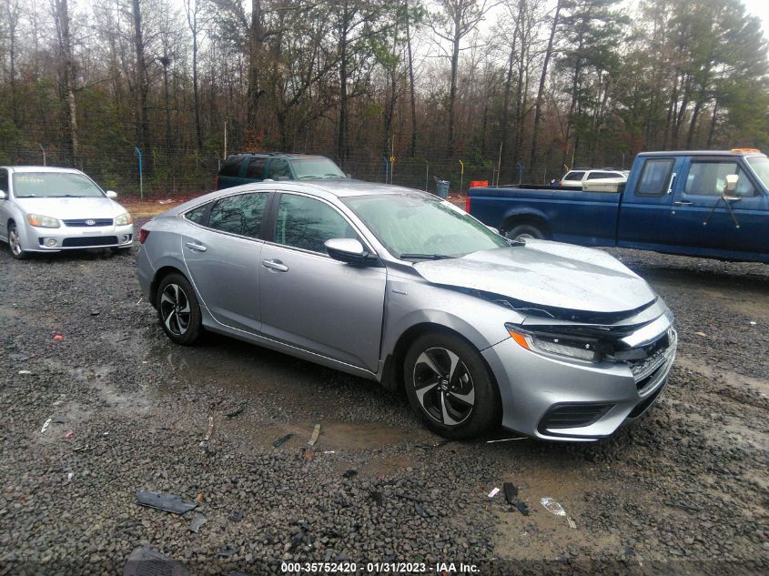 2022 HONDA INSIGHT EX VIN: 19XZE4F54NE005977