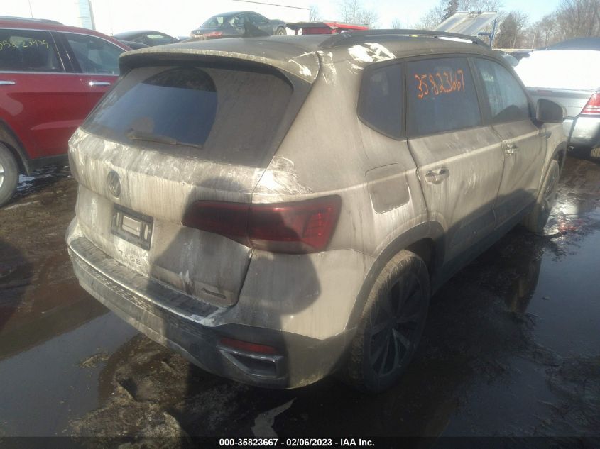 2022 VOLKSWAGEN TAOS SE VIN: 3VVPX7B2XNM053344