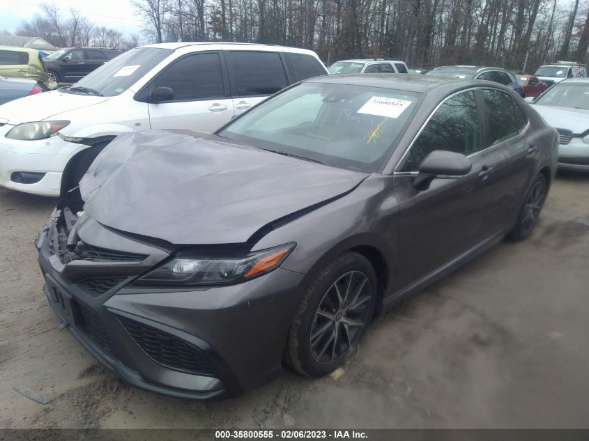 2022 TOYOTA CAMRY SE VIN: 4T1G11BK4NU057037
