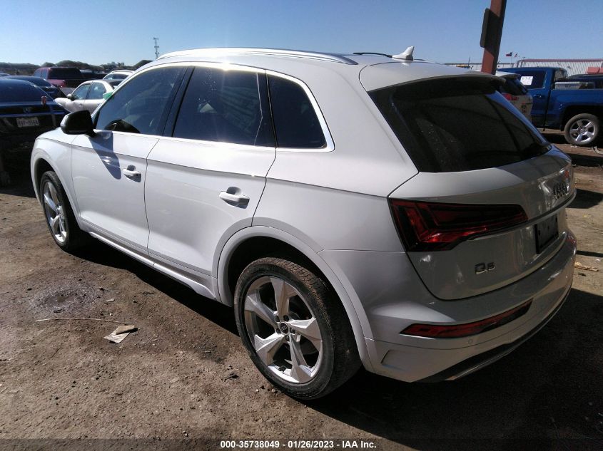 2021 AUDI Q5 PREMIUM PLUS VIN: WA1BAAFY4M2023164