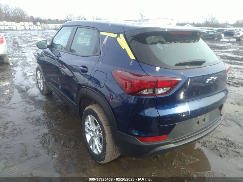 2022 CHEVROLET TRAILBLAZER LS VIN: KL79MNSL7NB018214