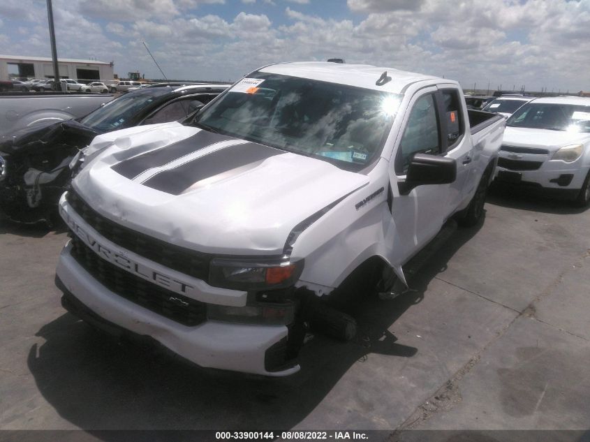 2022 CHEVROLET SILVERADO 1500 LTD CUSTOM VIN: 1GCRWBEK9NZ215620