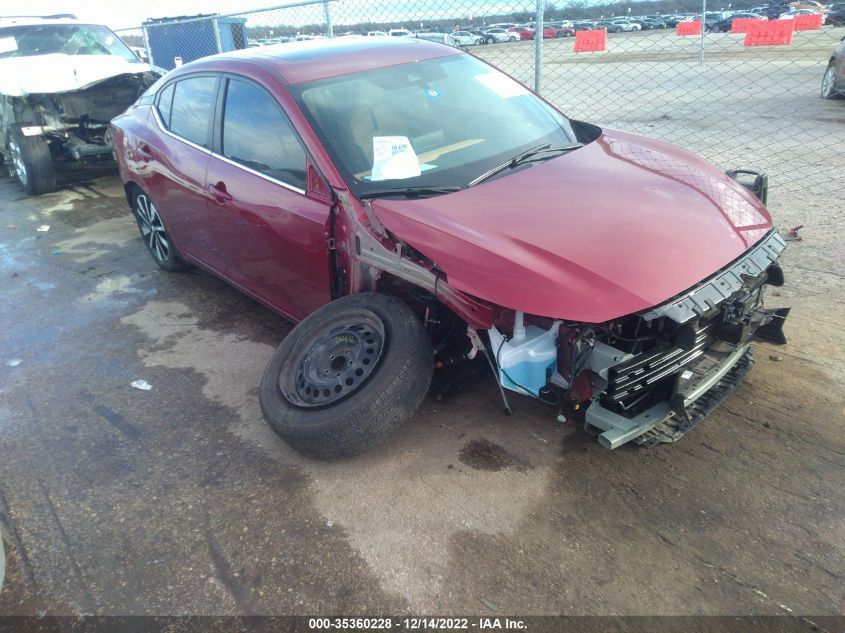 2022 NISSAN SENTRA SV VIN: 3N1AB8CV6NY284562