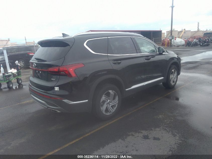 2022 HYUNDAI SANTA FE SEL VIN: 5NMS2DAJ5NH458559