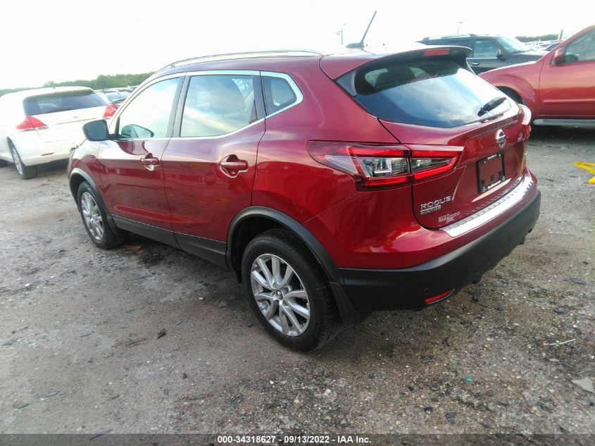 2021 NISSAN ROGUE SPORT SV VIN: JN1BJ1BV0MW312281