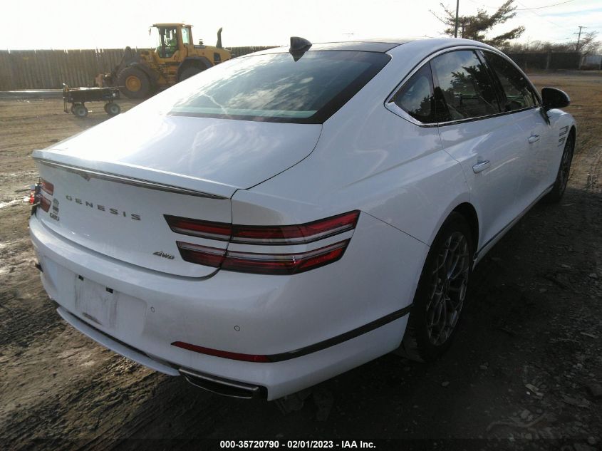 2021 GENESIS G80 2.5T VIN: KMTGB4SC4MU046163