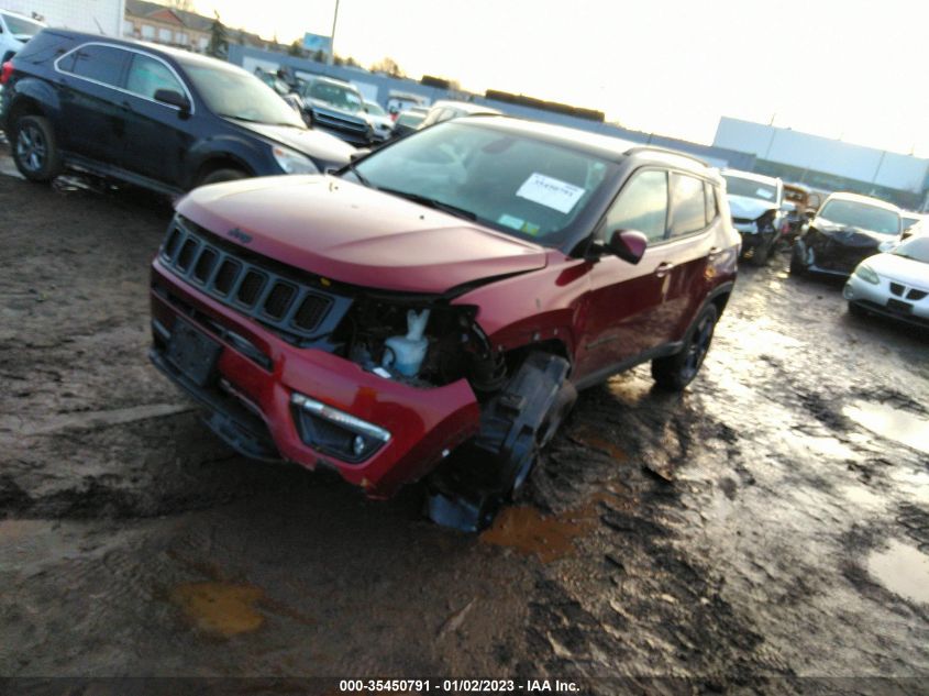 2021 JEEP COMPASS ALTITUDE VIN: 3C4NJDBB8MT552234