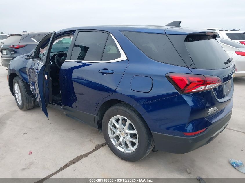 2022 CHEVROLET EQUINOX LT VIN: 3GNAXKEV7NL246237