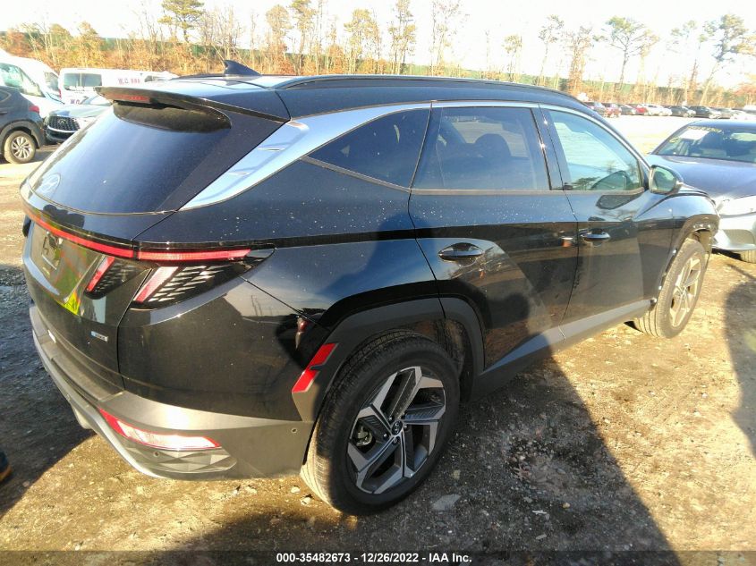 2022 HYUNDAI TUCSON LIMITED VIN: 5NMJECAE1NH109110