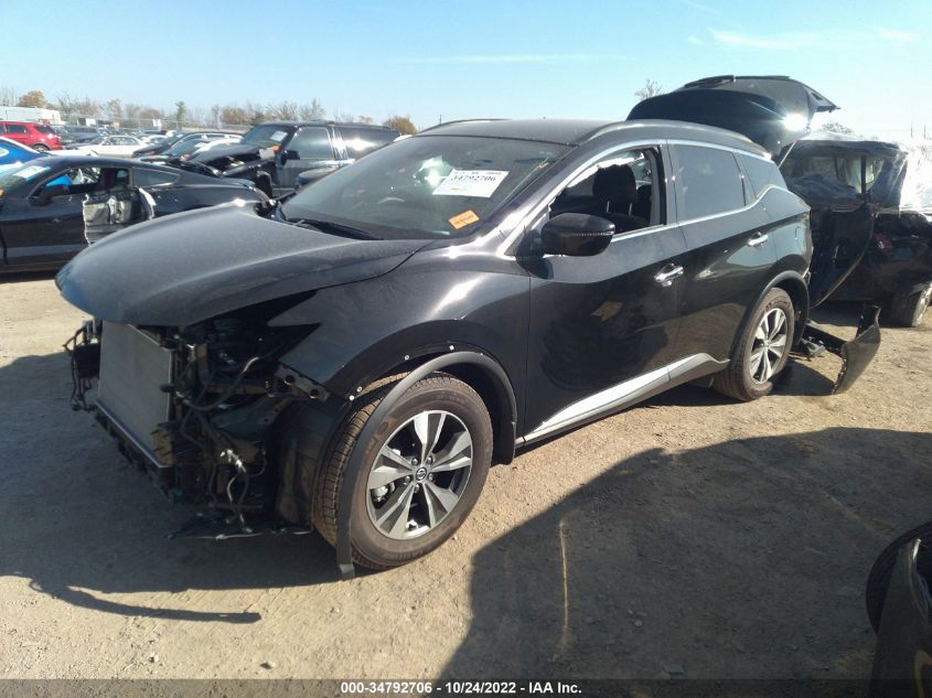 2021 NISSAN MURANO SV VIN: 5N1AZ2BJ3MC140054