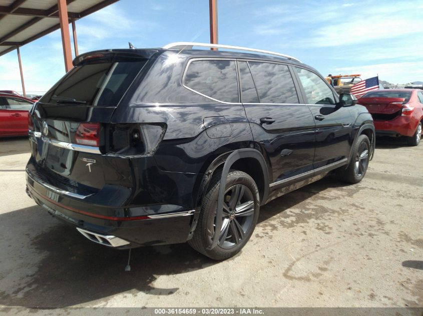 2022 VOLKSWAGEN ATLAS 3.6L V6 SEL R-LINE VIN: 1V2AR2CA6NC510271