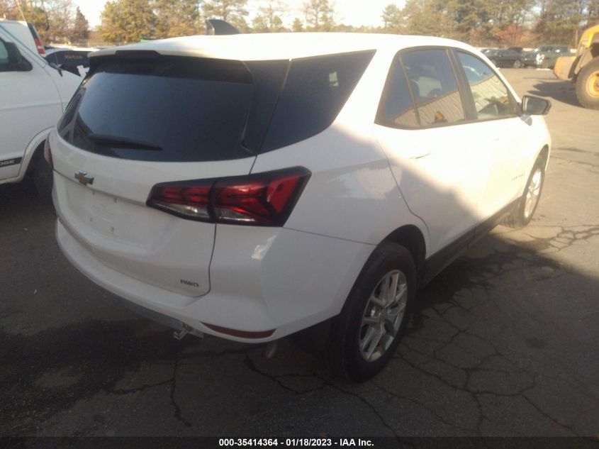 2022 CHEVROLET EQUINOX LS VIN: 3GNAXSEV2NS209182