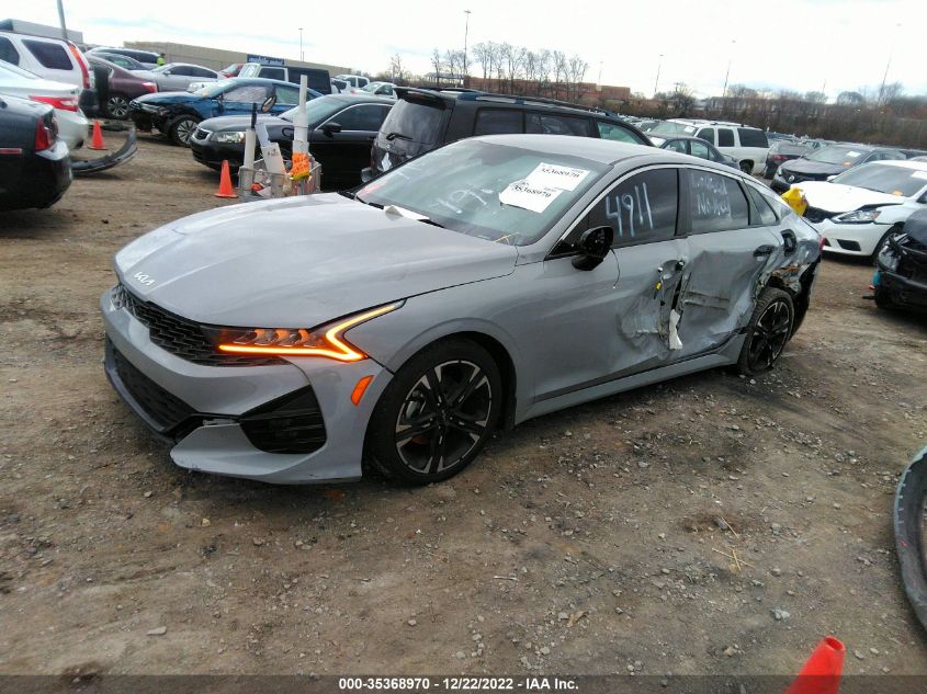 2022 KIA K5 GT-LINE VIN: 5XXG64J2XNG144911