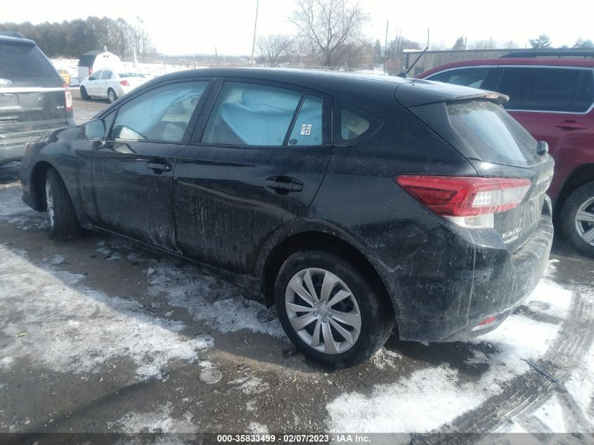 2022 SUBARU IMPREZA VIN: 4S3GTAB66N3722205