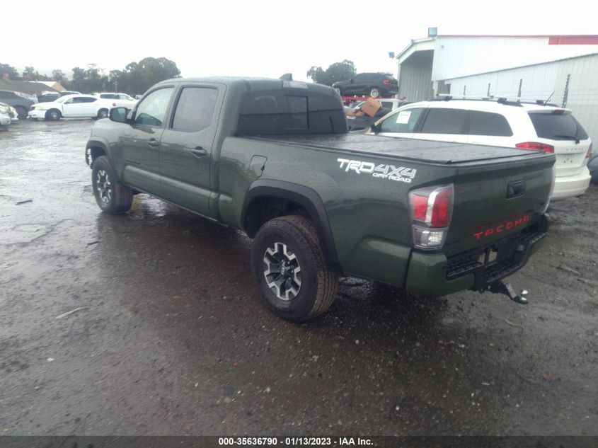 2021 TOYOTA TACOMA 4WD TRD OFF ROAD VIN: 3TMDZ5BN6MM119946