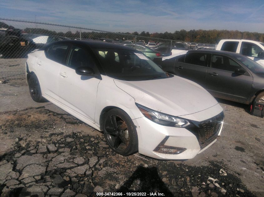 2021 NISSAN SENTRA SR VIN: 3N1AB8DV8MY287248