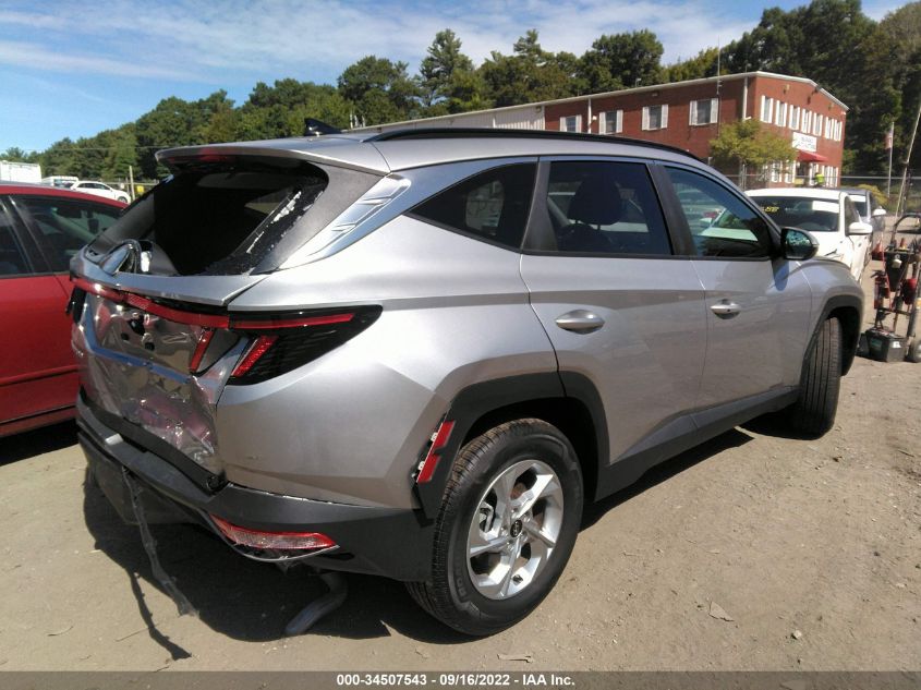 2022 HYUNDAI TUCSON SEL VIN: 5NMJBCAE4NH079982
