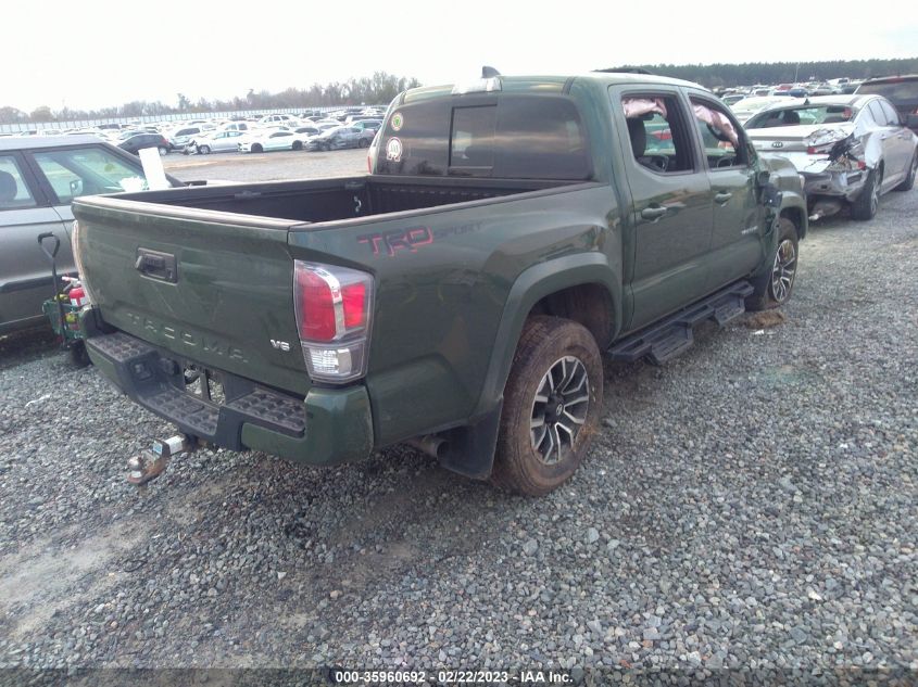 2022 TOYOTA TACOMA 2WD SR5/TRD SPORT VIN: 3TMAZ5CN8NM170500