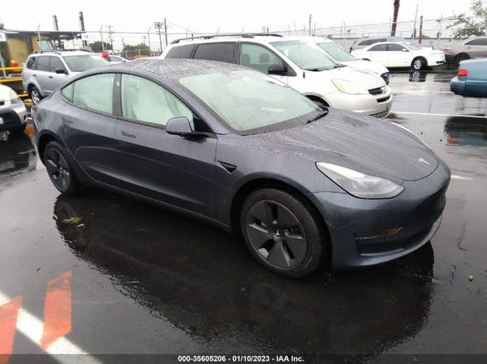 2022 TESLA MODEL 3 VIN: 5YJ3E1EA5NF356281