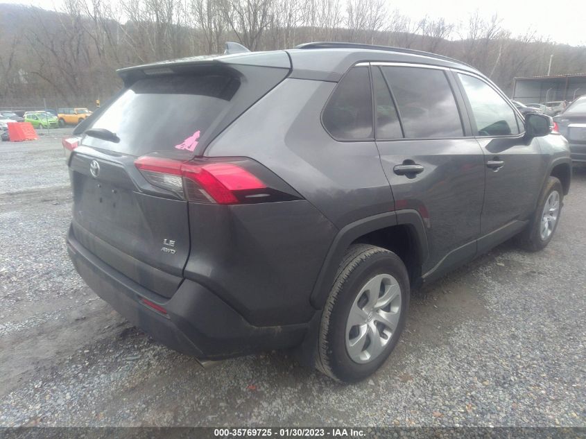 2021 TOYOTA RAV4 LE VIN: 2T3G1RFVXMC200373