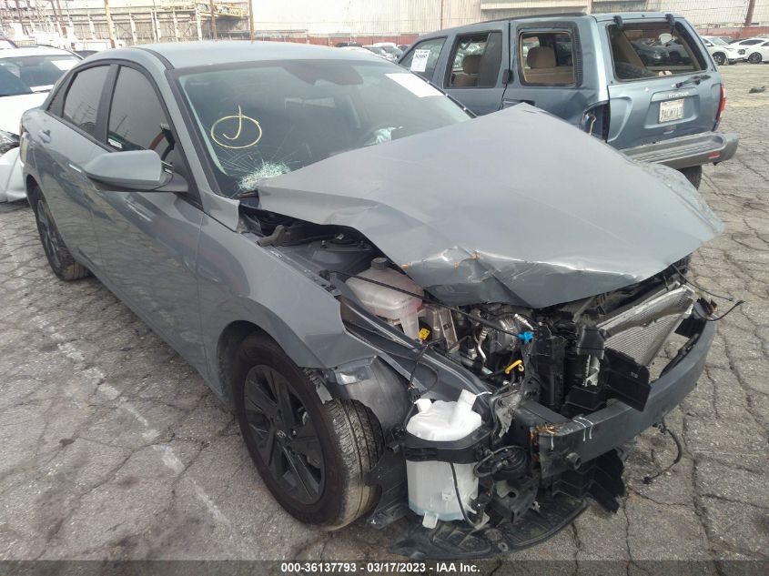 2023 HYUNDAI ELANTRA HYBRID BLUE VIN: KMHLM4AJ8PU034105