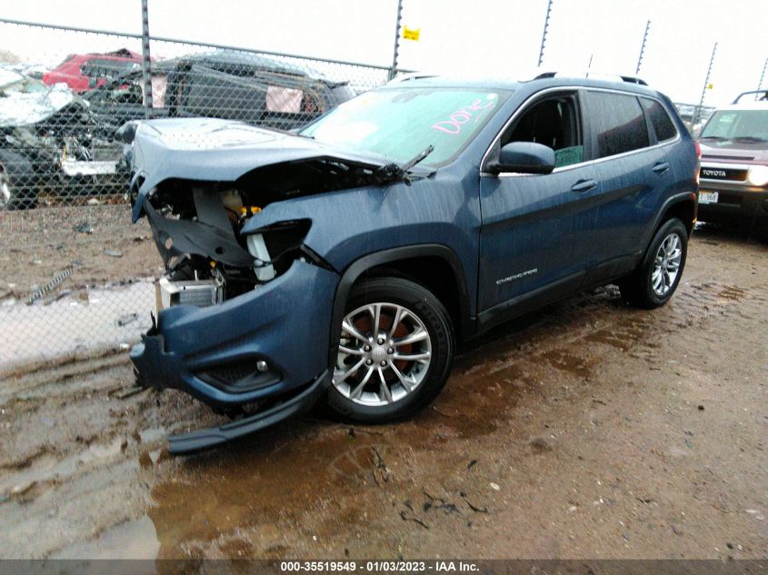 2021 JEEP CHEROKEE LATITUDE LUX VIN: 1C4PJMMX8MD108651