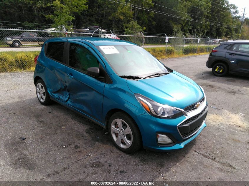2020 CHEVROLET SPARK LS VIN: KL8CA6SA1LC408506