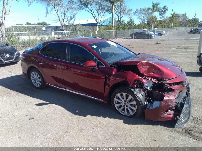 2020 TOYOTA CAMRY LE VIN: 4T1C11AK3LU892818