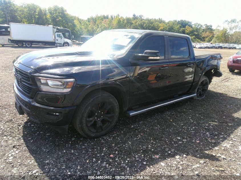 2021 RAM 1500 LARAMIE VIN: 1C6SRFJT0MN731781
