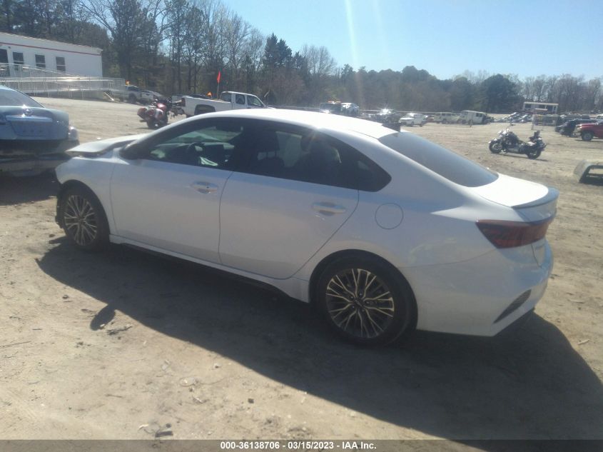 2023 KIA FORTE GT-LINE VIN: 3KPF54AD4PE513287