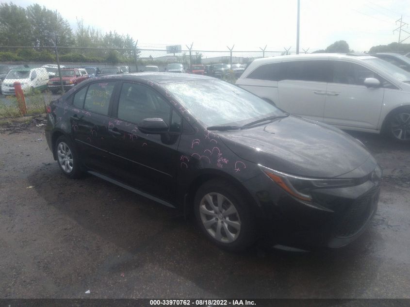 2022 TOYOTA COROLLA LE VIN: 5YFEPMAE4NP313813