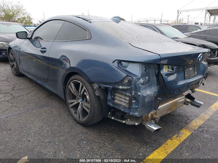 2022 BMW 4 SERIES 430I VIN: WBA53AP09NCH78988