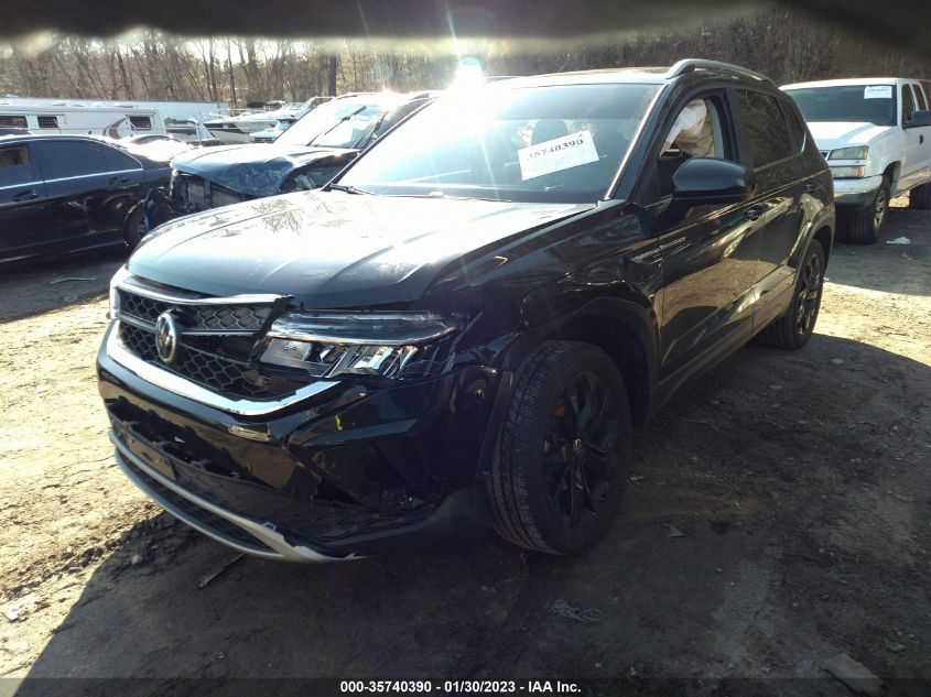 2022 VOLKSWAGEN TAOS SE VIN: 3VVLX7B21NM019808