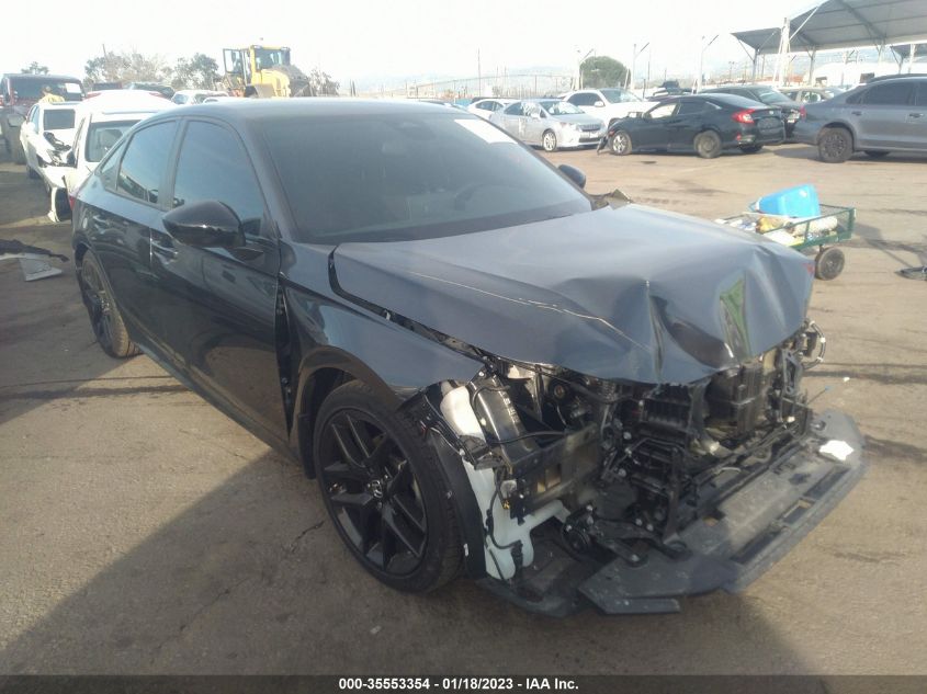 2022 HONDA CIVIC SEDAN SPORT VIN: 2HGFE2F56NH576982