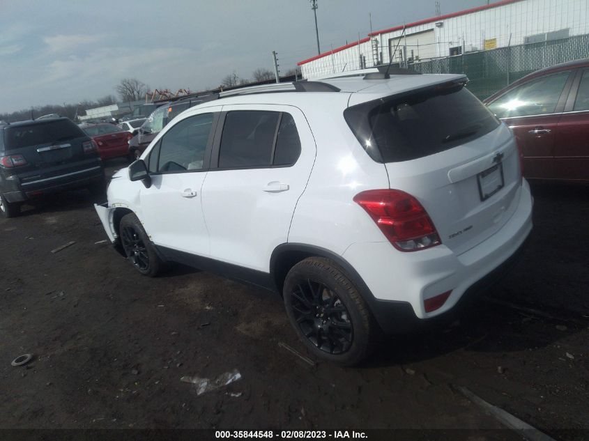 2022 CHEVROLET TRAX LT VIN: KL7CJPSM2NB562154