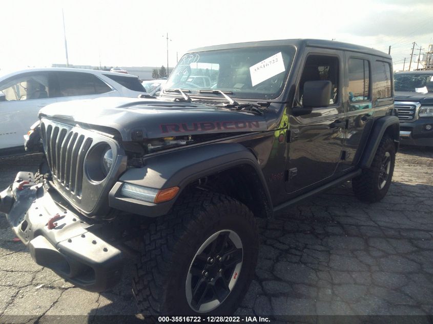 2021 JEEP WRANGLER UNLIMITED RUBICON VIN: 1C4HJXFG5MW604062