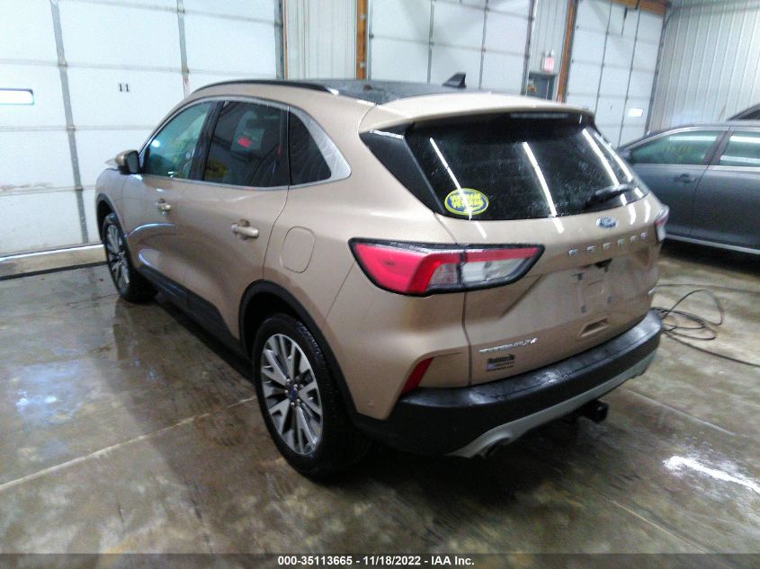2020 FORD ESCAPE TITANIUM VIN: 1FMCU9J96LUC68451