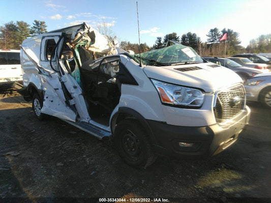 2021 FORD TRANSIT CARGO VAN VIN: 1FTBR1Y89MKA44605