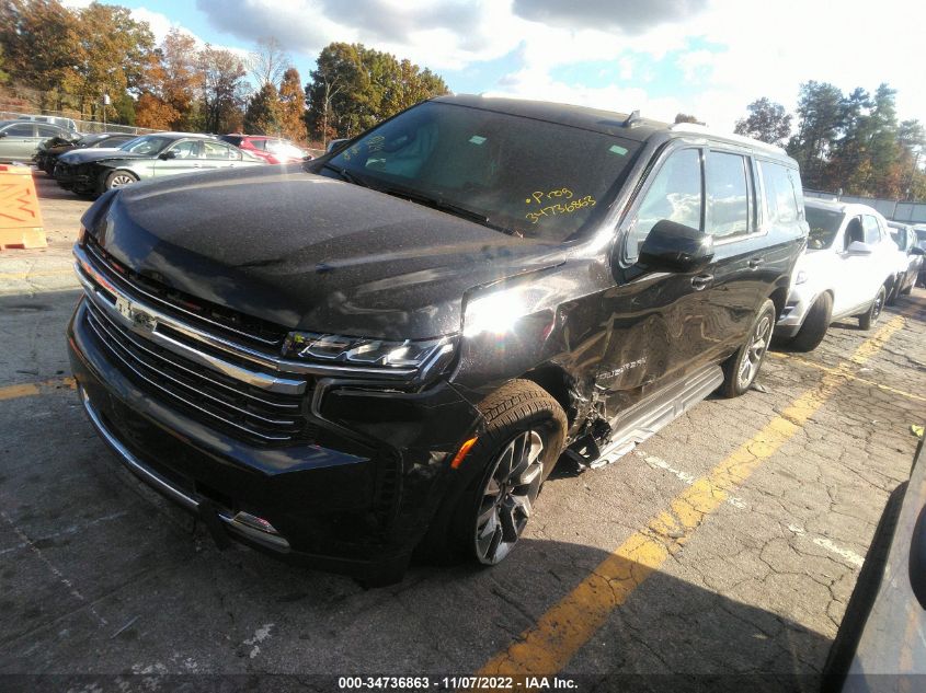 2022 CHEVROLET SUBURBAN LT VIN: 1GNSCCKD1NR293743