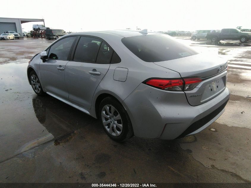 2022 TOYOTA COROLLA LE VIN: 5YFEPMAE6NP335702